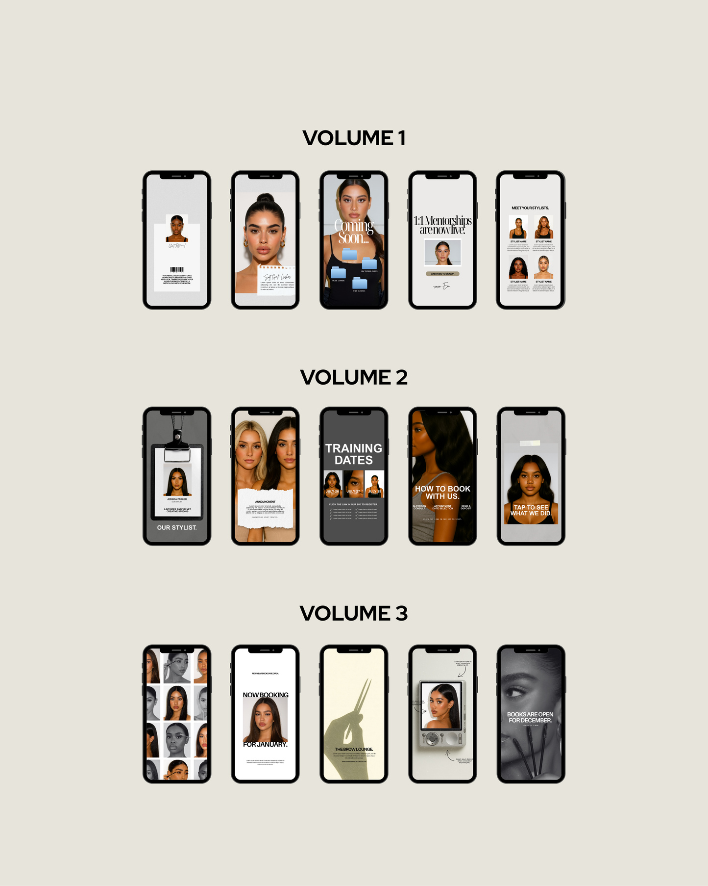 "Minimalist Studio" Full Collection (V1-V3)