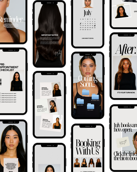 The "Minimalist Studio" Canva Story-Post Templates